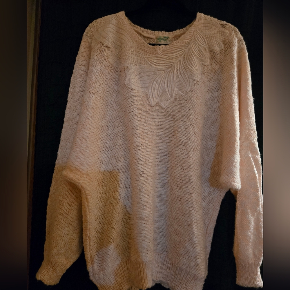 Women's Vintage 80s Oversized Sweater